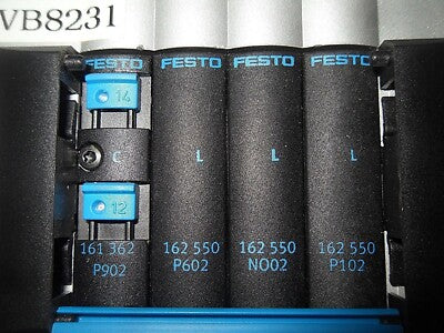 Festo 10P144CMPRACLLLUSZ 10 Bar Manifold and Valve Assembly