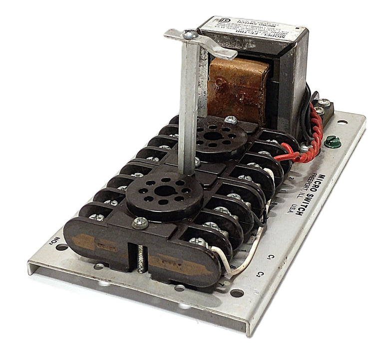 Micro Switch FE-TRB 115 V AC 15 VA Transformer w/ 2 Octal Relay Sockets