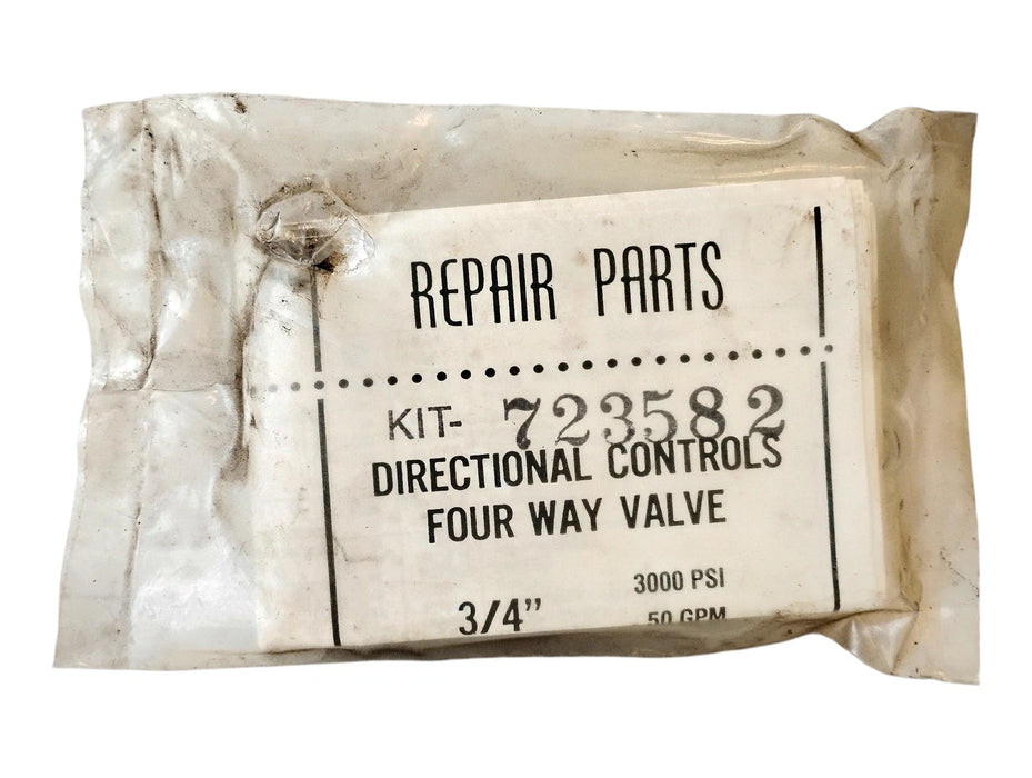 Bosch Racine 723582 Repair Kit for 3/4" 3000 PSI 50 GPM 4-Way Directional Valve