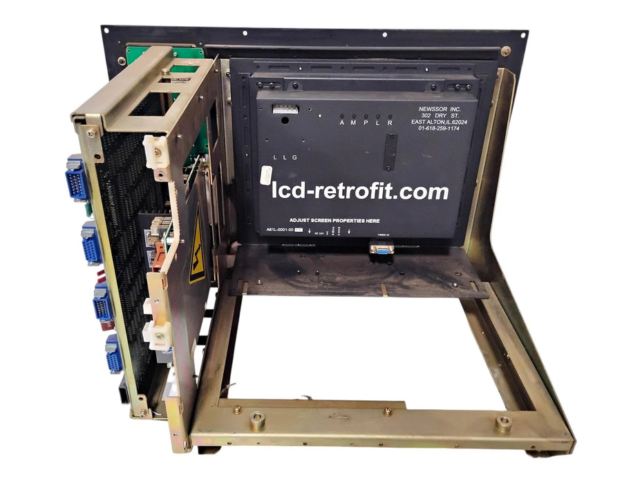 Fanuc A02B-0074-C053 A61L-0001-0094 14-in Color MDI/CRT Unit
