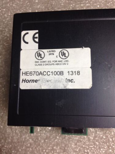 Horner Electric He670Acc100B 8 Point Input Simulator Module
