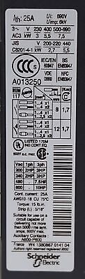 Telemecanique LC1DT25BD 440 V 25 A Contactor