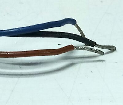 Turck PKG 3M-5/S90 U2515-70 300 V PLC Cable w/ 3-Pin Connector
