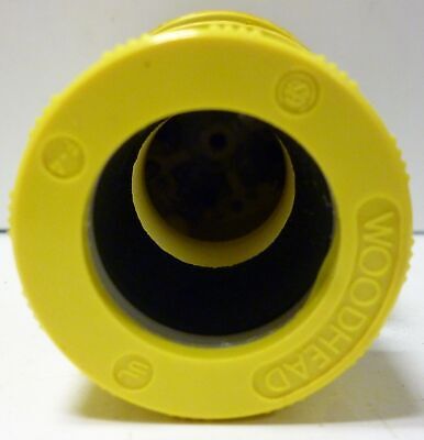 Woodhead 27W09 WATERTITE 20A 120V Plug