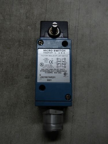1 MICRO SWITCH LSQYMC7NR291 9901 LIMIT SWITCH