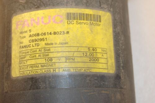Fanuc A06B-0614-B023-R Servo Motor