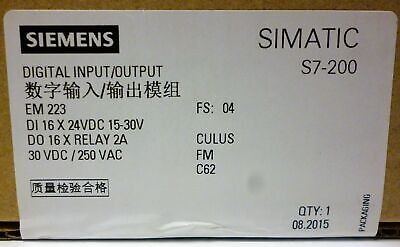 Siemens 6ES7223-1PL22-0XA0 PLC Input & Output Module