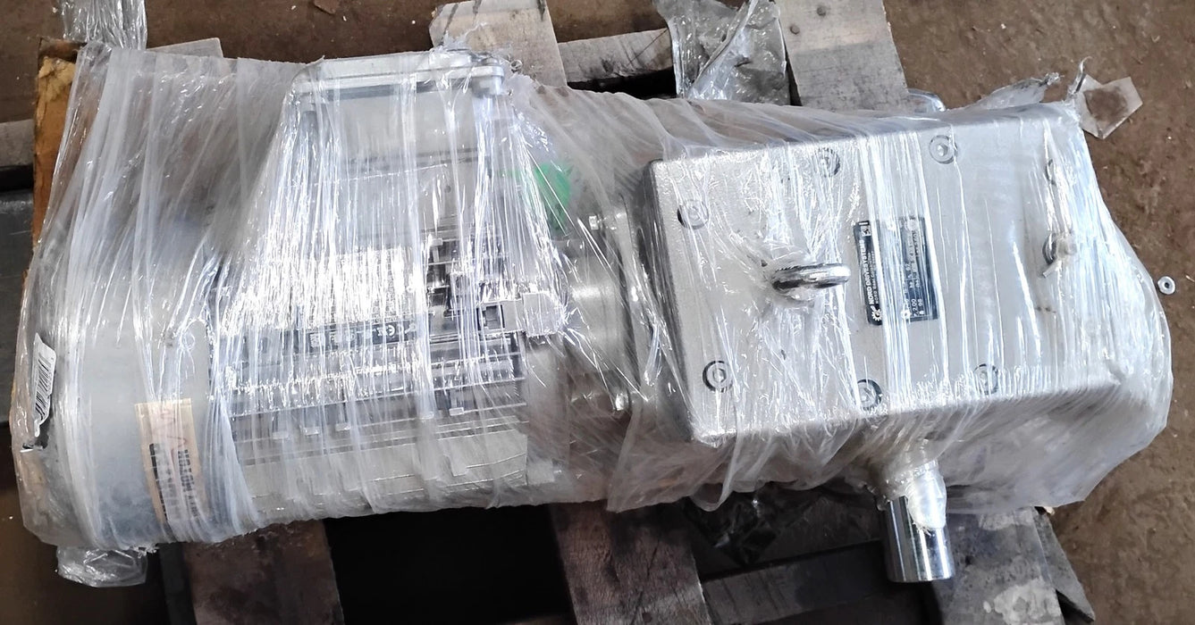 Nord SK 90LP/4 CUS TW 230/460 V 2 HP 1730 RPM Motor w/ 12080-90LP/4 27.99:1 Gear