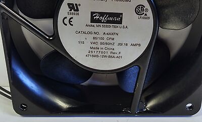 Hoffman A-4AXFN 115 VAC Electronic Component Fan