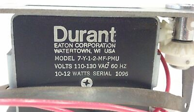 Durant Eaton 7-Y-1-2-MF-PMU 110-130 V AC Panel Mount 7-Digit Counter