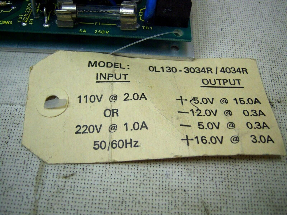 Boschert Power Supply OL130 3034R 110/220V