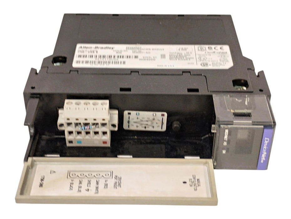 Allen-Bradley 1756-DNB Ser B CAT Rev A02 F/W Rev 6.002 24 VDC Digital PLC Module