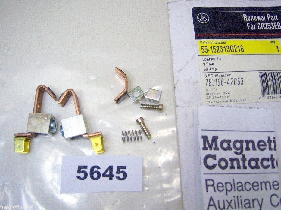 GE Contact Kit 55-152313G216 1P 50A For CR253EB NIP
