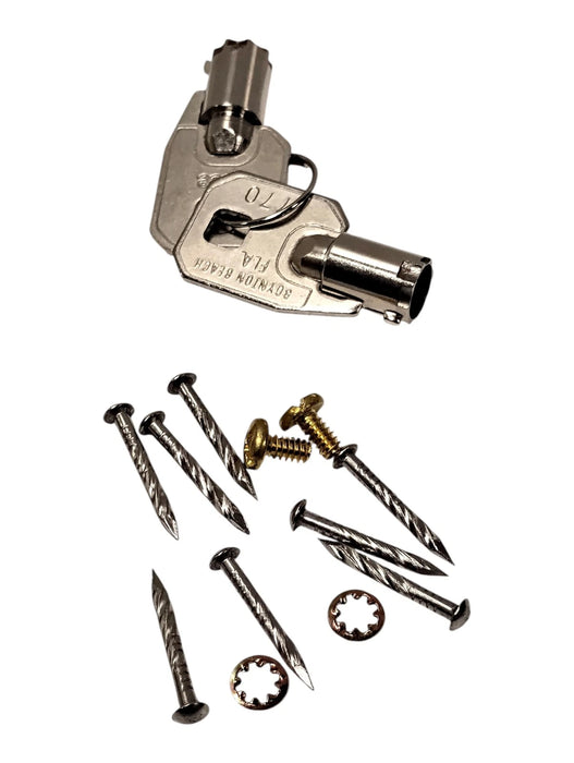 Vee Industries TVP-1 125/250 V AC 4 A Electric Keyed Switch
