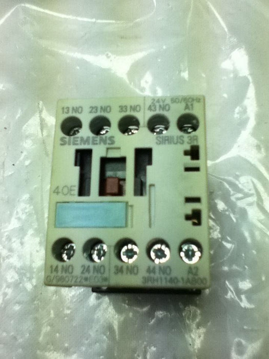 Siemens 3RH1140-1AB00 CONTROL RELAY