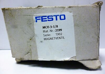 Festo MCH-3-1/8 Solenoid Valve Only