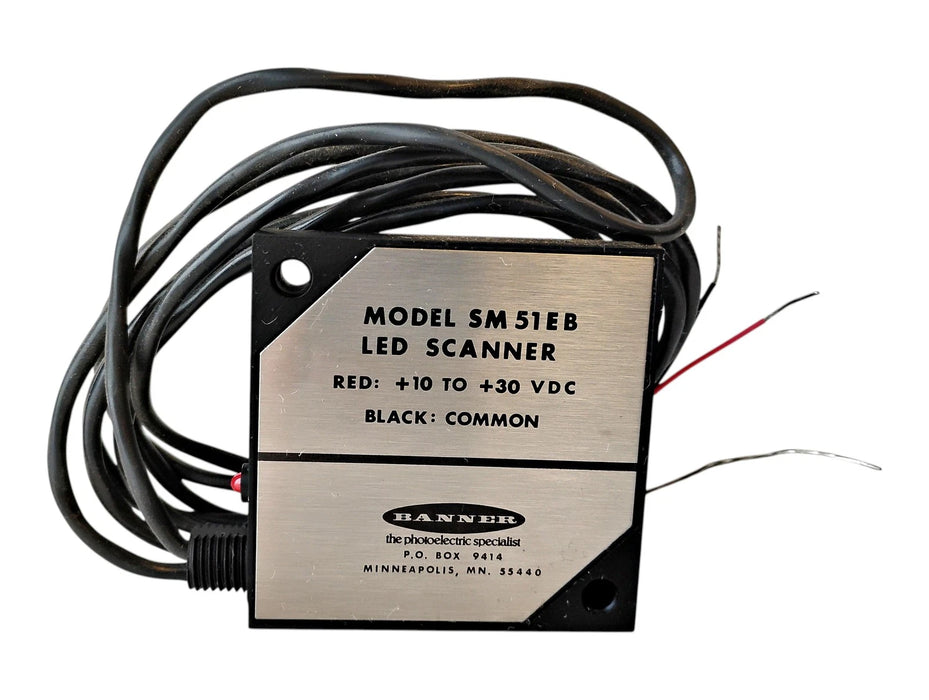 Banner Engineering SM51EB 18585 10-30 V DC LED Scanner Emitter