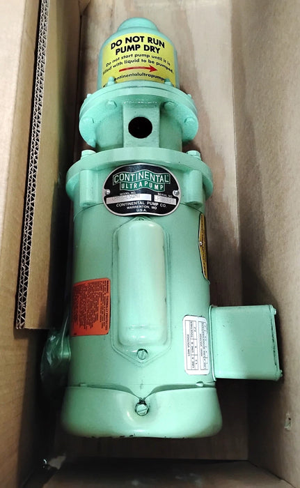 Continental Pump CPM15-CSQMT 115/230 V 1/2 HP Cast Iron Progressive Cavity Pump