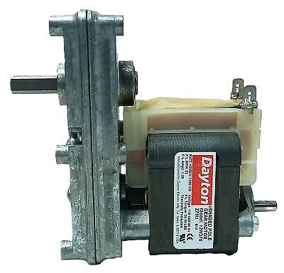 Dayton 12W370 115 V AC 1/50 HP 52 RPM Shaded Pole Gearmotor