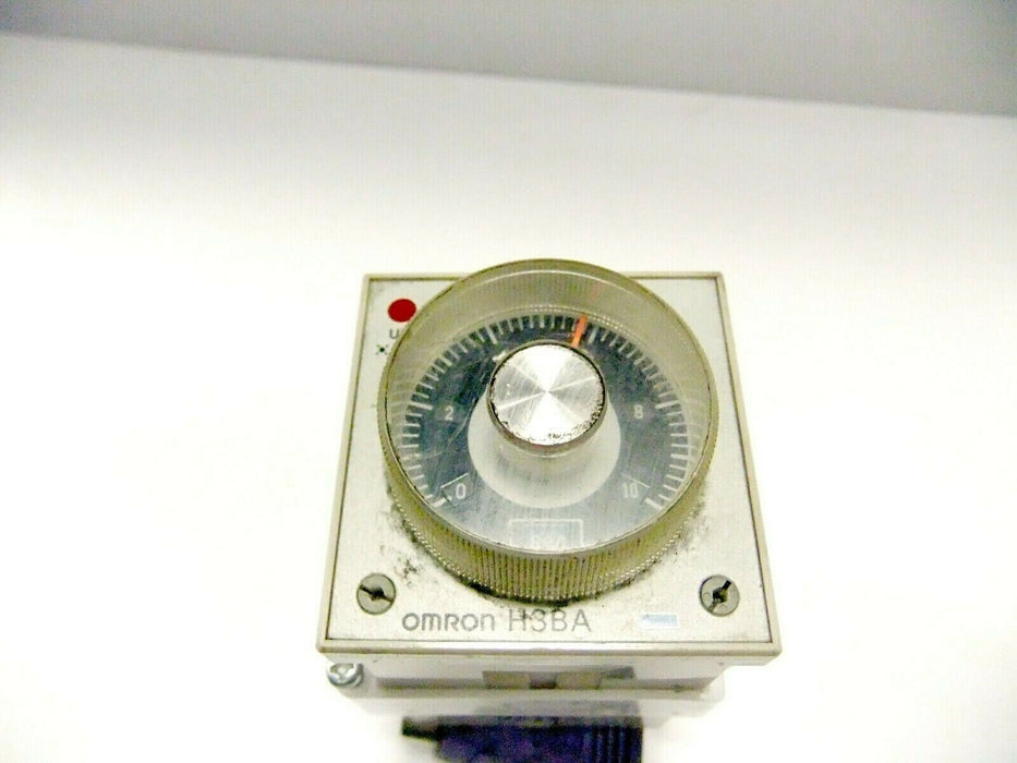 OMRON H3BA-8 100/110/120 V AC 8-Pin 0.5 sec - 100 hour Multi-Range Timer