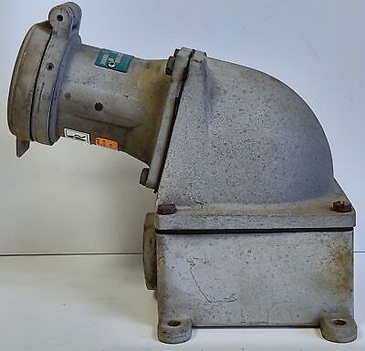 Appleton ADR1044 Powertite 100 A 600V Receptacle with Elbow and Junction Box