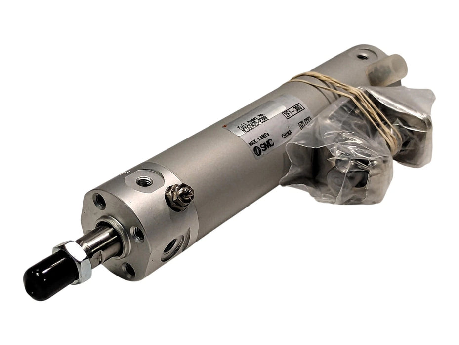 SMC NCDGDA25-0300 1.0 MPa Double-Acting Pneumatic Cylinder w/ 3 in Stroke