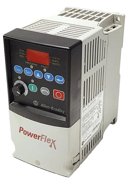 Allen-Bradley 22A-D4P0N104 Ser A 480 VAC 4 A 1.5 kW 2HP Variable Frequency Drive