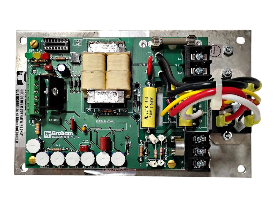 Graham Motors & Controls 176B6018 240 V 1 HP A2000 Motor Control Drive Board