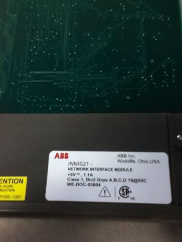 ABB INNIS21 NETWORK INTERFACE SLAVE MODULE