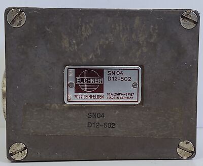 EUCHNER SN04D12502 Limit Switch