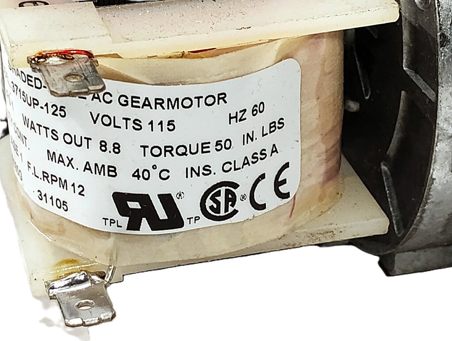 Merkle-Korff PF-3715 115 V 8.8 W 12 F.L.RPM AC Fan