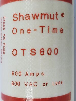 Gould Shawmut OTS600 600 V 600 A Class K5 One-Time Fuse