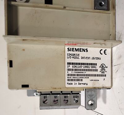 Siemens 6SN1145-1AA01-0AA1 SIMODRIVE 611 Infeed Module