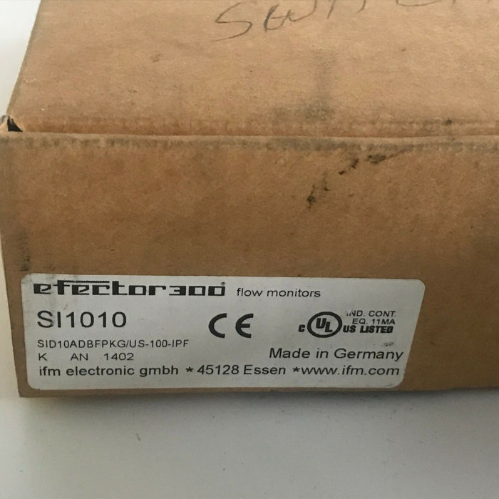 IFM Efector 300 SI1010 Flow Monitor