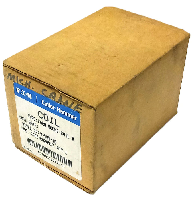 Eaton 9-585-16 585-16 Form Wound Coil D