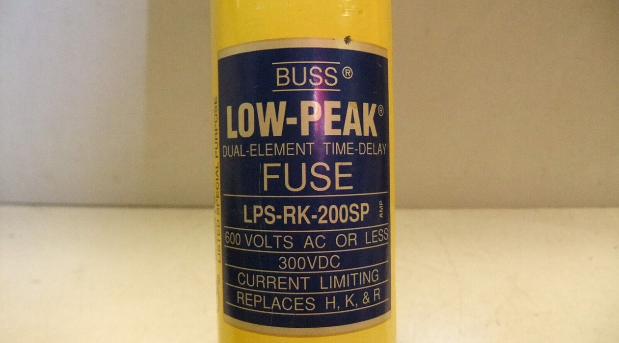 Buss Low-Peak 200A Fuse LPS-RK-200SP