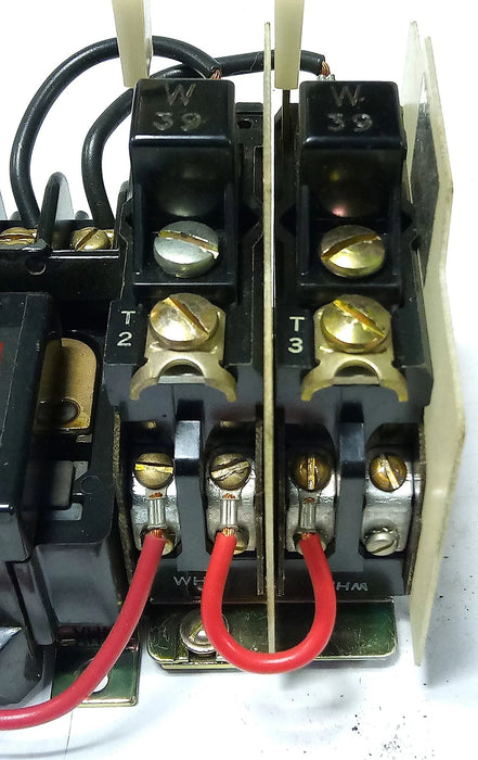Allen-Bradley 509-TOD Non-Reversing Starter w/ 110/120 V AC Coil and W39 Heaters