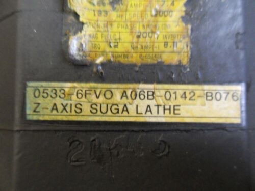 GE Fanuc A06B-0142-B076 Servo Motor