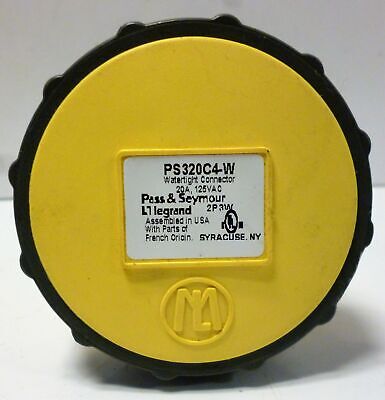 Pass & Seymour PS320C4-W 125V 20A Water-Tight Receptacle