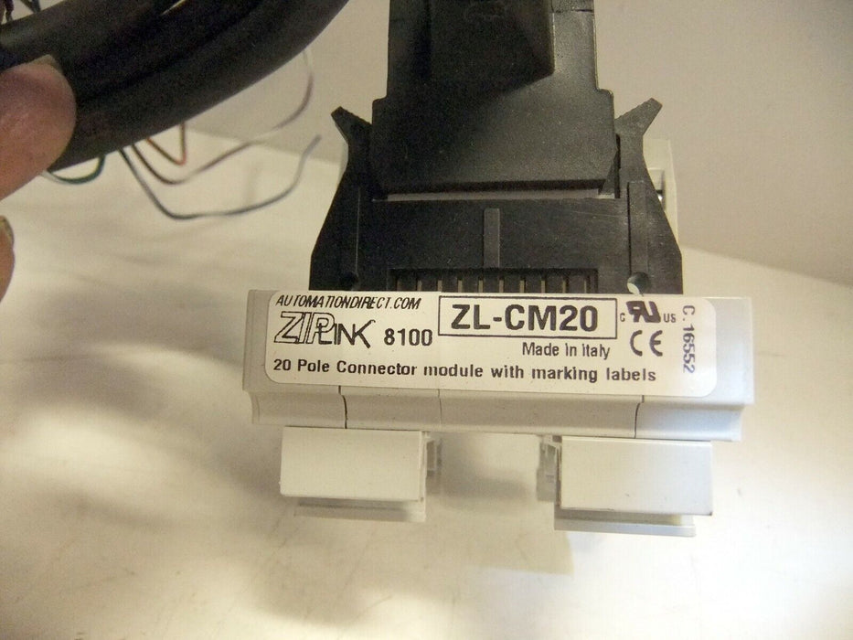 Ziplink / Automation Direct Connector Module w/Cables ZL-CM20