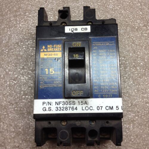 MITSUBISHI NF30-SS NO-FUSE BREAKER
