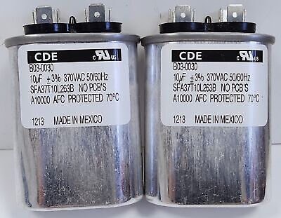 Emerson B03-0030S 10 UF 370 VAC Running Capacitors