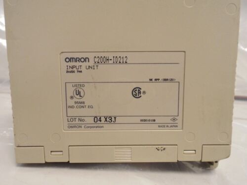 OMRON INPUT MODULE C200H-ID212