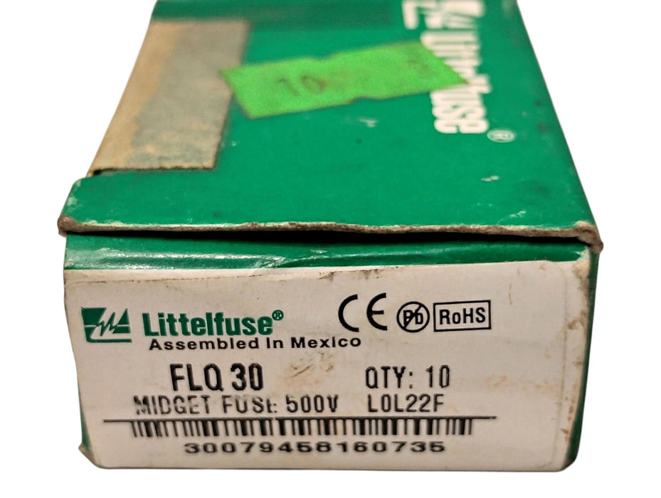 Littelfuse FLQ30 500VAC 30 A Time-Delay Supplementary Fuse