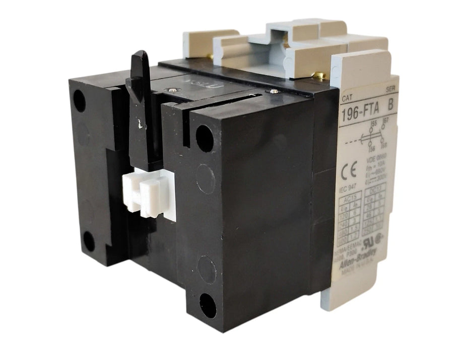Allen-Bradley 196-FTA Ser B 0.1-180 Sec 1 NO/1 NC On Delay Pneumatic Timing Unit