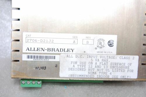 Allen-Bradley DATALINER 2706-D21J2