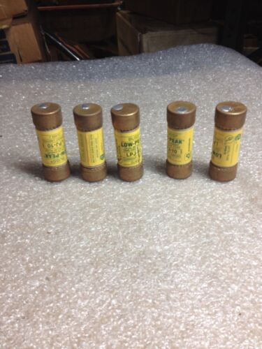 5 Bussmann Buss LPJ-10 Fuses