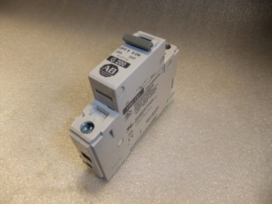 Allen-Bradley Circuit Breaker 1492-CB1G200 20A 1P 277VAC