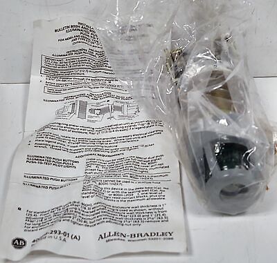 Allen-Bradley 800H-QPH10G 120V LED Green Pilot Light